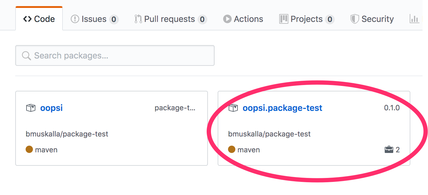 GitHub Packages